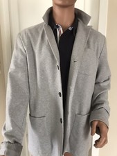 VESTE BLAZER Homme Coton Gris
