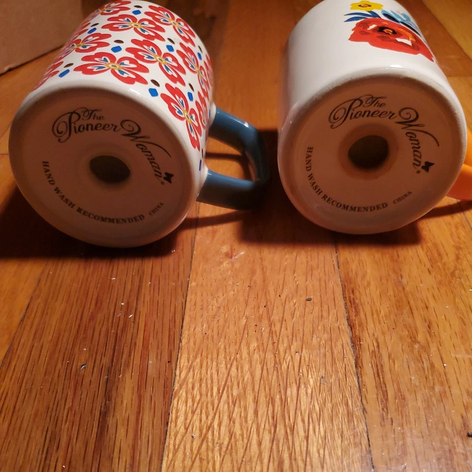 Pioneer Women Salt & Pepper Shakers Floral  - Image 4 of 4