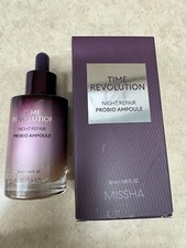 Missha Time Revolution Night Repair Ampoule 5x 1.69 oz 50ml US Seller Exp 2024