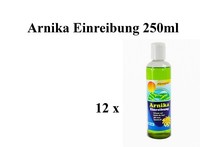 12 X Arnika Einreibung 250Ml