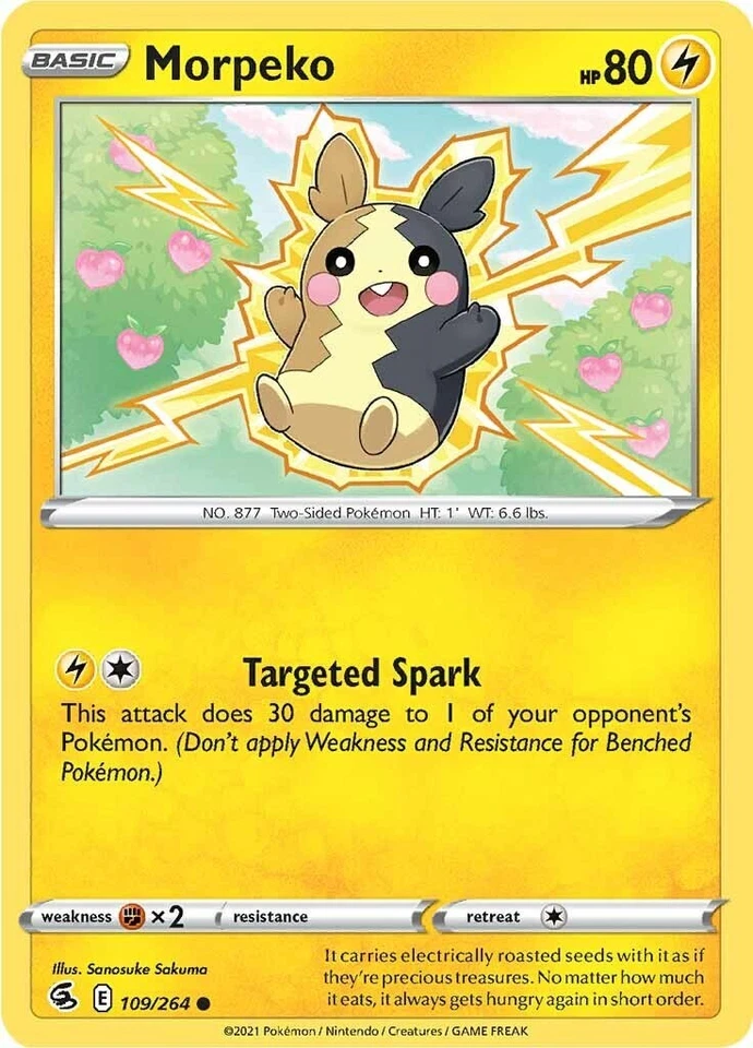 Morpeko 109/264 Swsh08: Fusion Strike