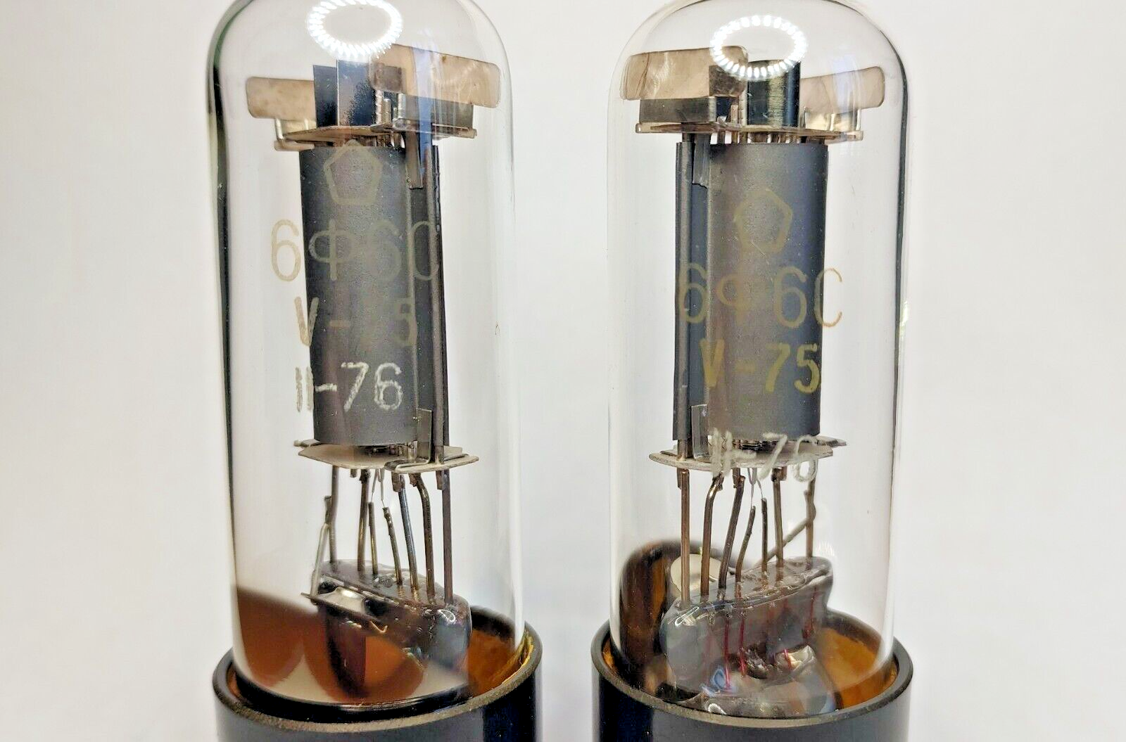 2 pcs 6F6S / 6Ф6С NEVZ Same Date 1975's vacuum tubes NEW NOS | eBay