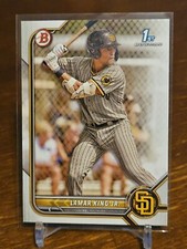 2022 Bowman Draft #BD-143 Lamar King Jr.    San Diego Padres