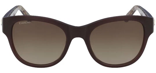 Bebe Stop Staring Women's Square Cat-Eye Sunglasses w/ Swarovski Crystals BB7181 - Image 3 of 4