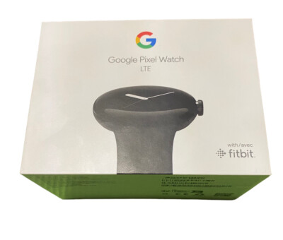NEU/OVP Google Pixel Watch LTE - Matte Black Edelstahlgehäuse Obsidian