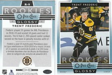 2019-20 Upper Deck O Pee Chee #R-9 Glossy Trent Frederic  R/C-BOSTON 