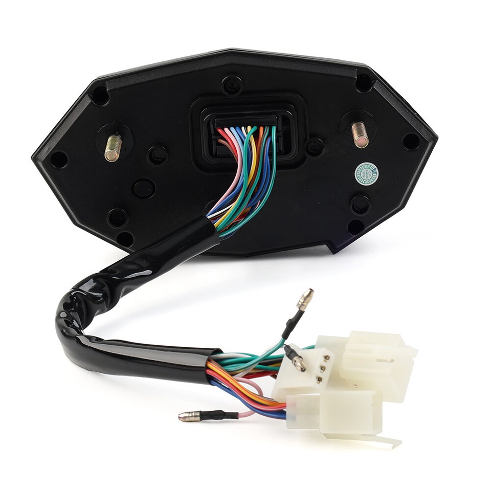 Motorcycle Digital Tachometer Speedometer Gear Indicator Odometer For