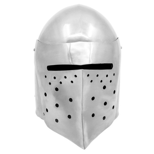 Houndskull Bascinet - 18 Gauge Steel - Picture 13 of 13