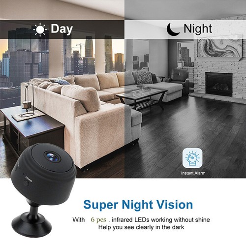 Mini camara ip wifi vigilancia A9 de 1080P para interior. MUY DISCRETA. NOCTURNA - Imagen 5 de 10