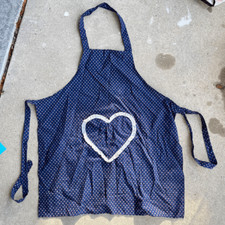 Charming Handmade Cottagecore Heart Pocket Apron, Valentine's Gift