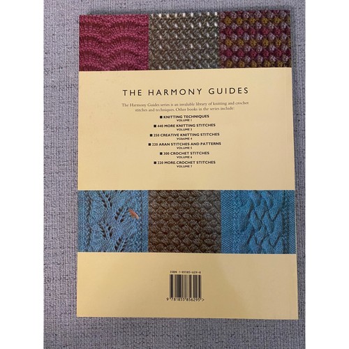 450 Knitting Stitches Volume 2 Harmony Guides book - Picture 2 of 12