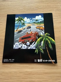Sega OutRun Sega Ages Sega Saturn Spine Card Excellent JAPAN