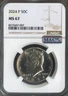 2024 Kennedy Half Dollar NGC MS67 MAC Quality