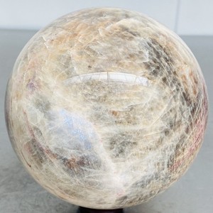Natural Gray moonstone sphere quartz Crystal ball Healing 2760G (6.08LB)