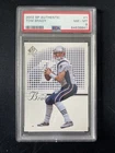 2002 SP Authentic Tom Brady #1 PSA 8 NM-MT Patriots Buccaneers GOAT
