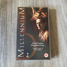 Millennium Volume 2 VHS Tape Dead Letters/Kingdom Come PAL Cert 15