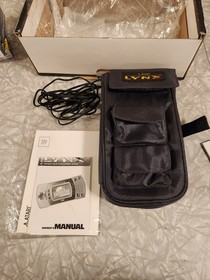 Atari Lynx II Lot with 3 Games and misc. AS IS/ MAY NOT WORK