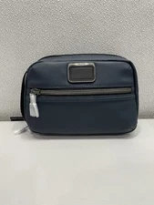 Tumi Alpha Bravo Response Travel Kit, Navy Coated Canvas