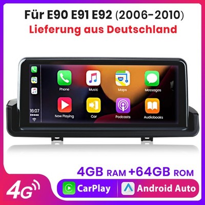 4+64G Für BMW E90 E91 E92 2005-2012 10.25'' Carplay Autoradio Idrive GPS Nav USB