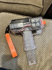 UZI smg clear gun Electric Automatic Soft Bullet Gun- Foam Darts