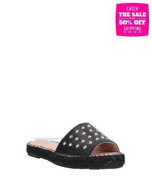 RRP €128 CARVELA Leather Espadrille Slide Sandals US7 UK4