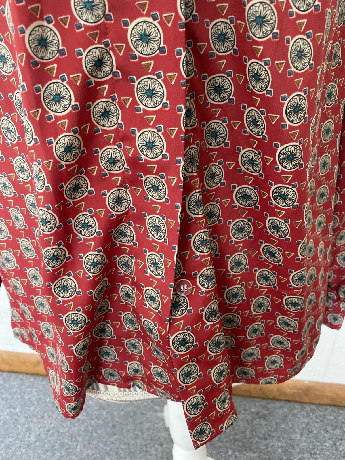 C22 Notations  Button Down Blouse Size 8 - image 5