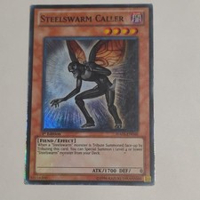 Yu-Gi-Oh! Steelswarm Caller Hidden Arsenal 5 Effect 1st Ed Holo HA05-EN046 Fien…