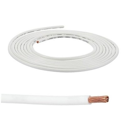 THHN Stranded Wire 10 Feet 10AWG Gauge Insulation 10 Feet x 10 AWG White