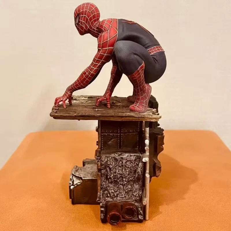 Spider-Man 17 cm Action Figure Statue 1/12 Scale Marvel Collectible Model Statue - Image 4 of 4