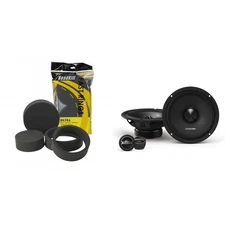 Alpine DM 6.5" Component Set with RKFR Foam Fast Ring Speaker Enhancement Kit