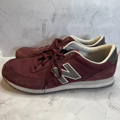 New Balance 501 Sneakers MZ501HSS Mens Size 17 Maroon Athletic Casual Shoes EUC