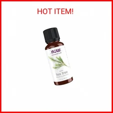 NOW Essential Oils, Tea Tree Oil, Cleansing Aromatherapy Scent, Steam Distilled,