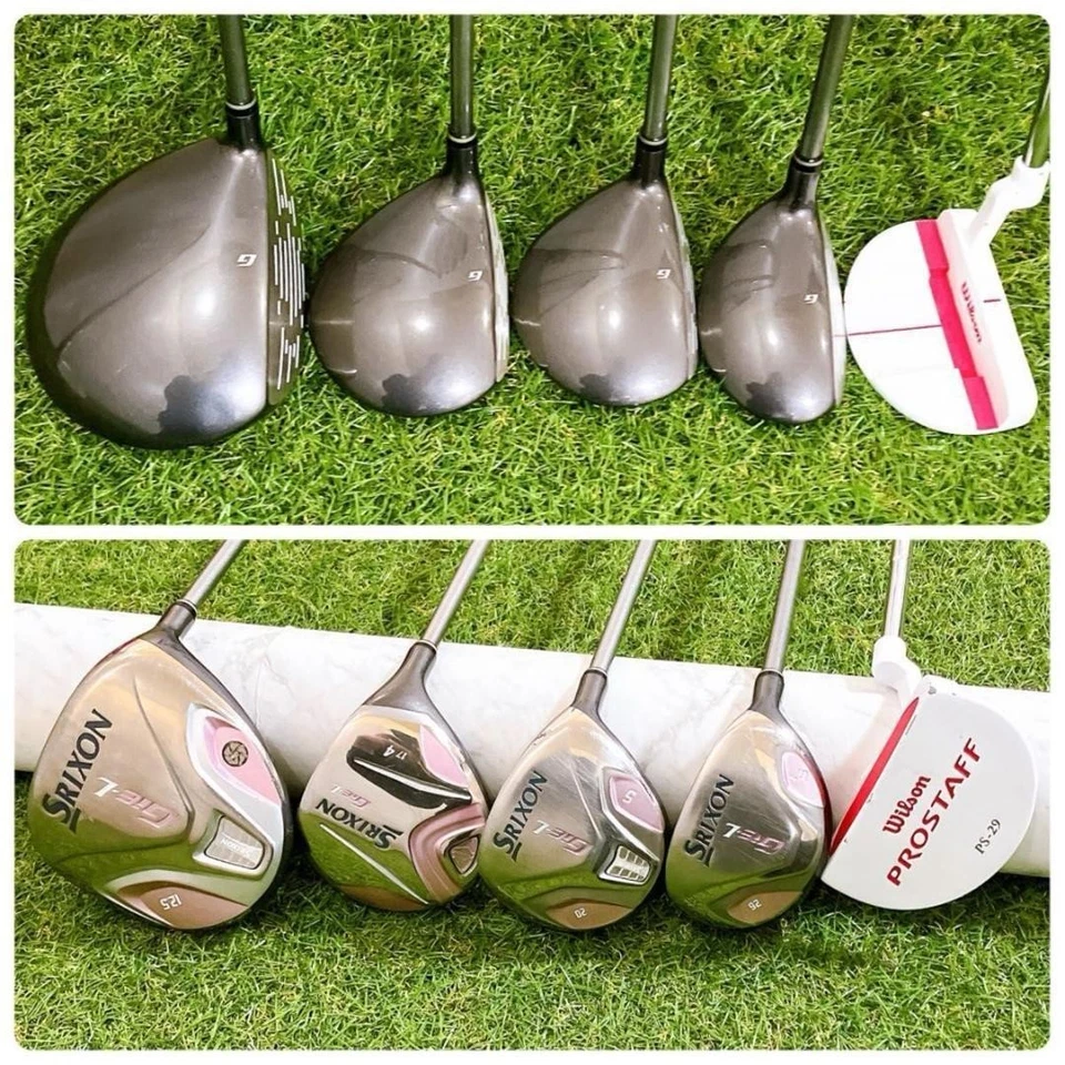 Ladies SRIXON Club Set 1W 4W 5W 7H 7-9i Pw Sw PT 10pc RH Women Golf Graphite - Image 2 of 4