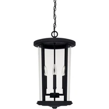 Capital Lighting Fixtures 926742BK OPEN BOX Howell Outdoor Pendant or Chandeller