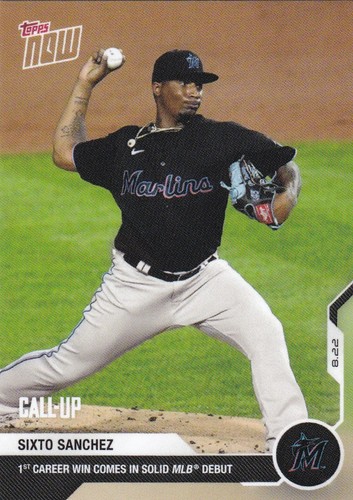 2020 Topps Now 142 SIXTO SANCHEZ