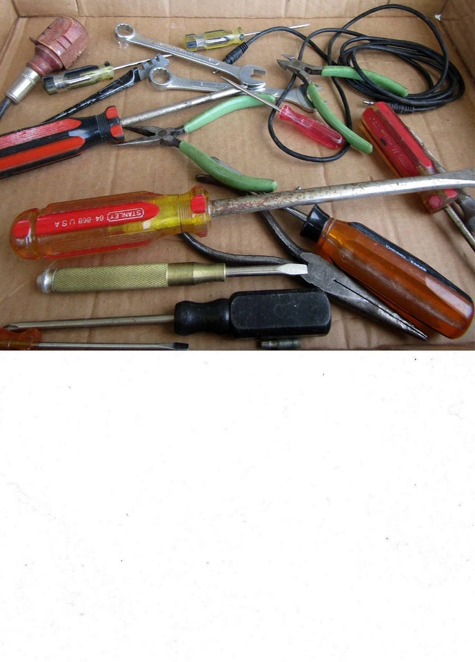 1985 JENSEN 54B730 GRANDE KIT DE FERRAMENTAS ELÉTRICAS DE FACE MACIA - cheio de ferramentas! - Imagem 4 de 4