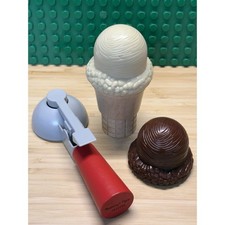 Melissa Doug Ice Cream Play Set Scoop Serve Mixed Lot