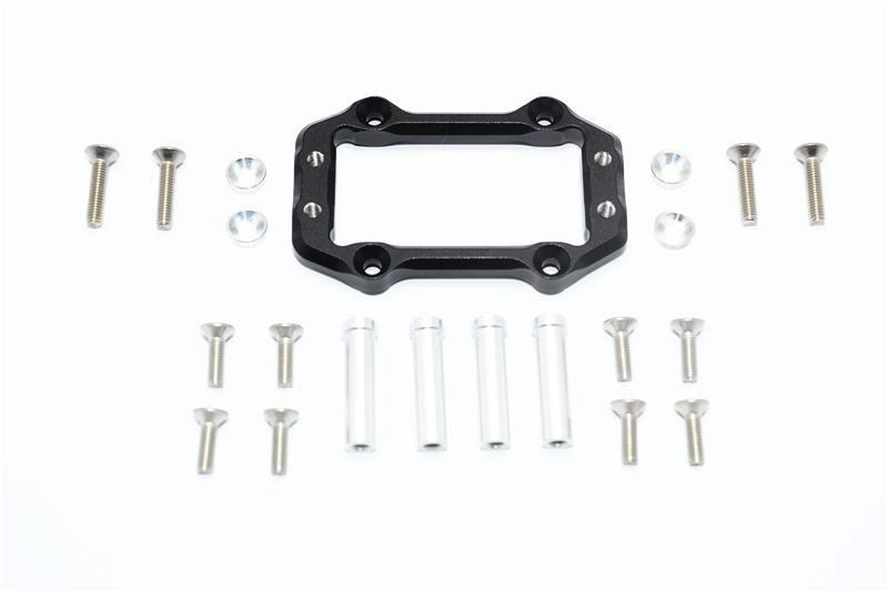 GPM MAK024-BK Aluminum Servo Mount Black ARRMA Kraton, Outcast, Notorious