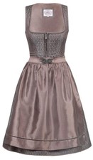 Marjo Dirndl – Farbe Espresso (Taupe-Ton) – Größe 36 – NEU 