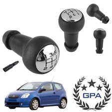 POMELLO LEVA CAMBIO CROMATO 5 MARCE CITROEN C2 2003 2004 2005 2006 2007 2008 09