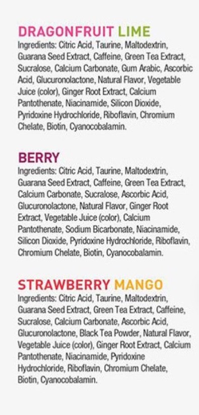Celsius Essential Energy, Zero Sugar, Assorted Flavors, 30 Energy Powder Sticks