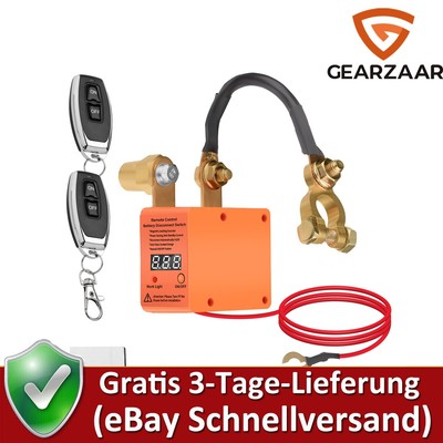 Doppelte Fernbedienung Remote Batterietrennschalter Für Auto RV ATV LKW 12V 240A