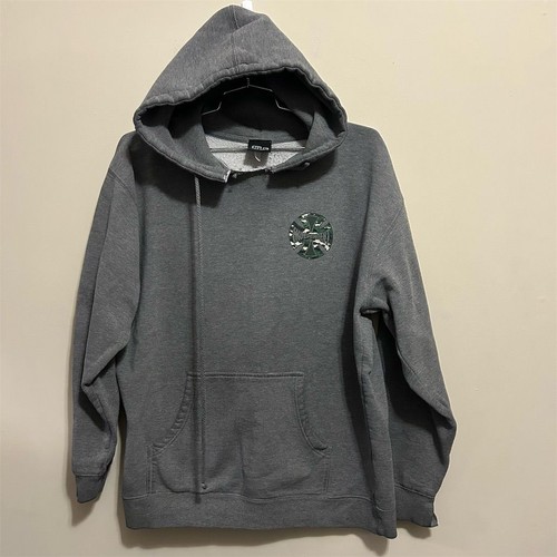 Independent Trucks Men's Gray Camo Logo Hoodie Size XL Skateboarding Pullover - Bild 2 von 7