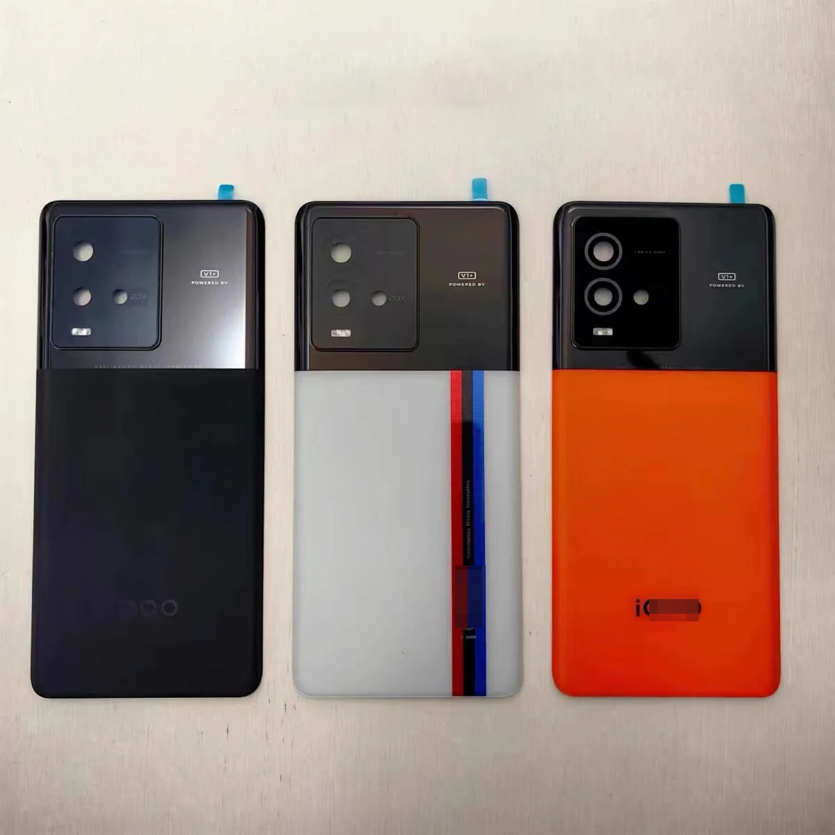 Original For vivo iQOO 10 V2217A Housing Back Glass Cover Battery