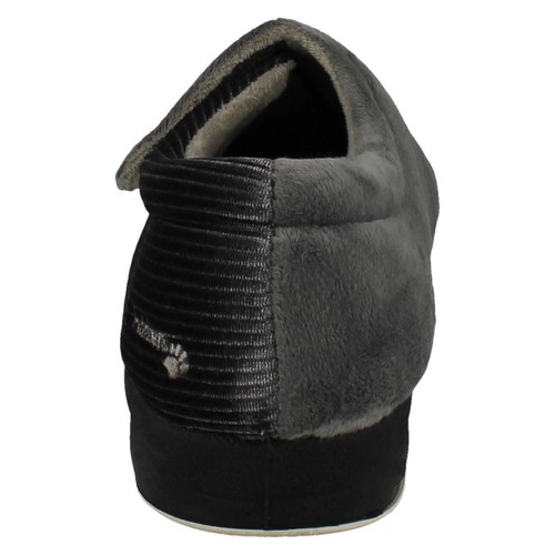 Pantuflas de gancho y correa de bucle para damas almohadillas ajuste ancho EE - Imagen 97 de 98