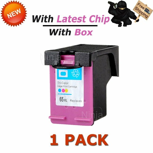 Juego combinado de tinta de color negro 65XL para HP DeskJet 2622 2652 3752 ENVY 5052 5055 AMPER - Imagen 14 de 14
