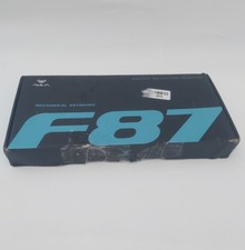 AULA F87 Wireless / wired Mechanical Keyboard, Swappable Keys Cool led effects.
