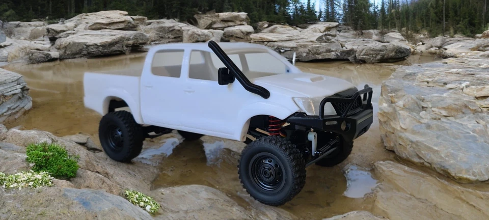 1:12 N70 Hilux Dual Cab - Mn82 - Direct Fit To Mn82/Chassis 1:12 RC Crawler - Image 4 of 4