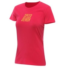 MAGLIA MANICHE DONNA DAINESE SPEED DEMON VELOCE LADY T-SHIRT BRIGHT ROSE TG S