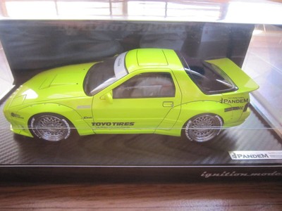 イグニッションモデル 1/18 PANDEM RX-7 (FC3S) Yellow IG2912  